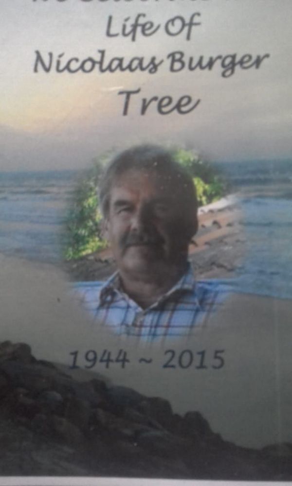 Nicolaas Burger Tree 1944 - 2015